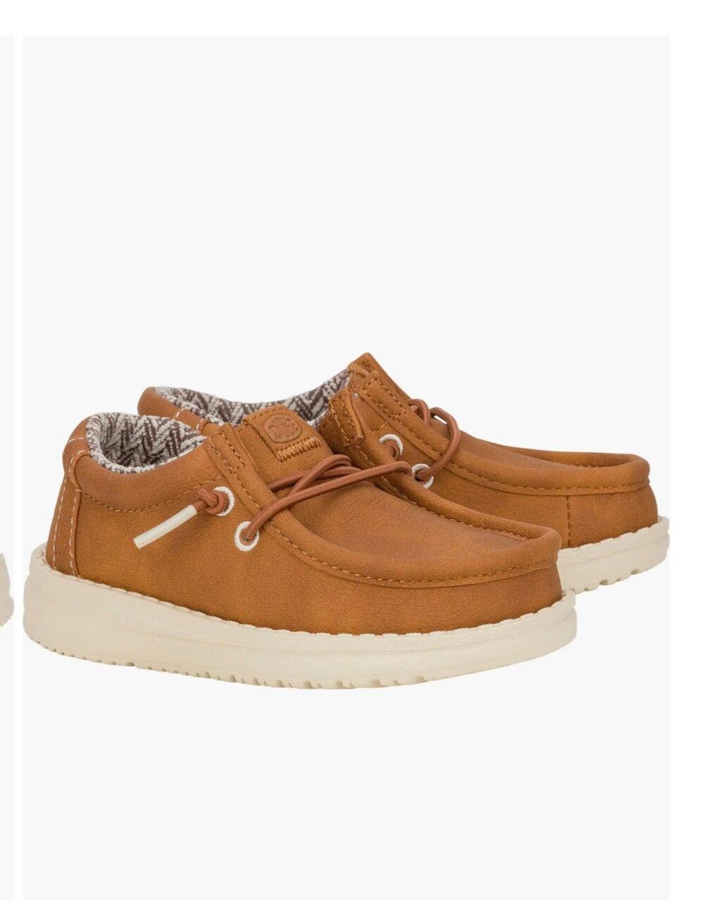 HEY DUDE Tan Youth Classic Wally Shoes-3